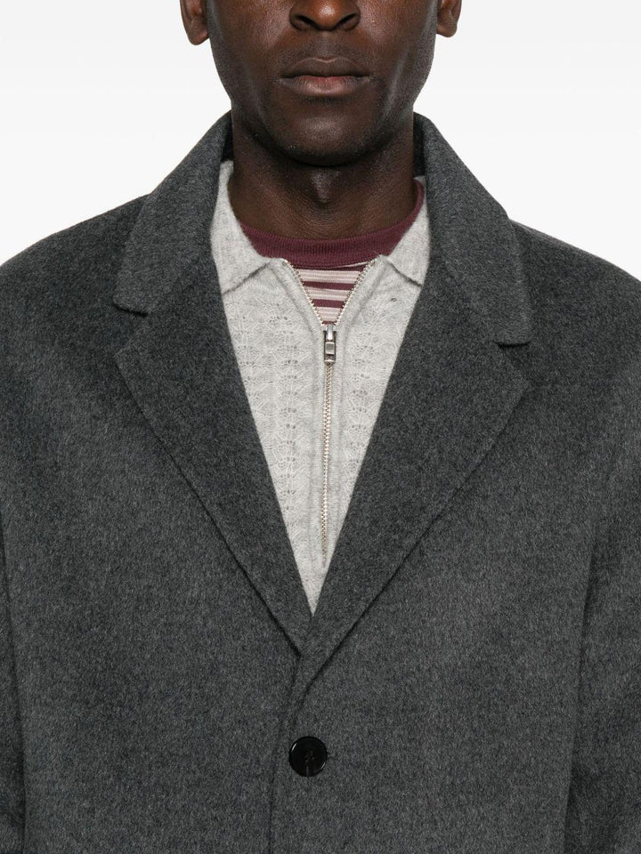 Cappotto monopetto grigio 