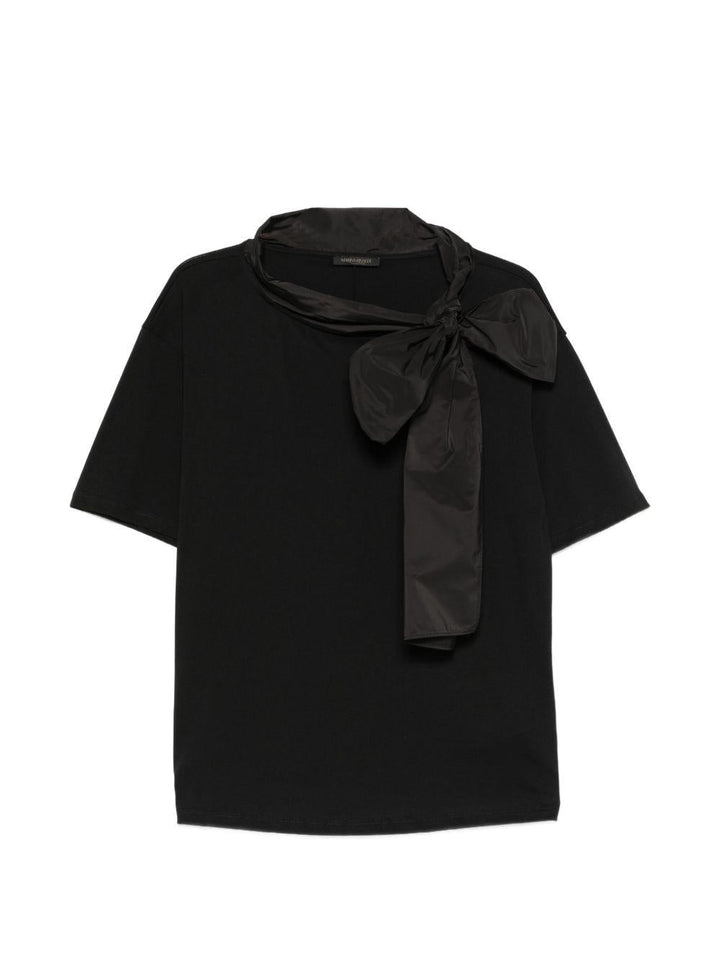 T-shirt Mrnwhisky con fiocco 