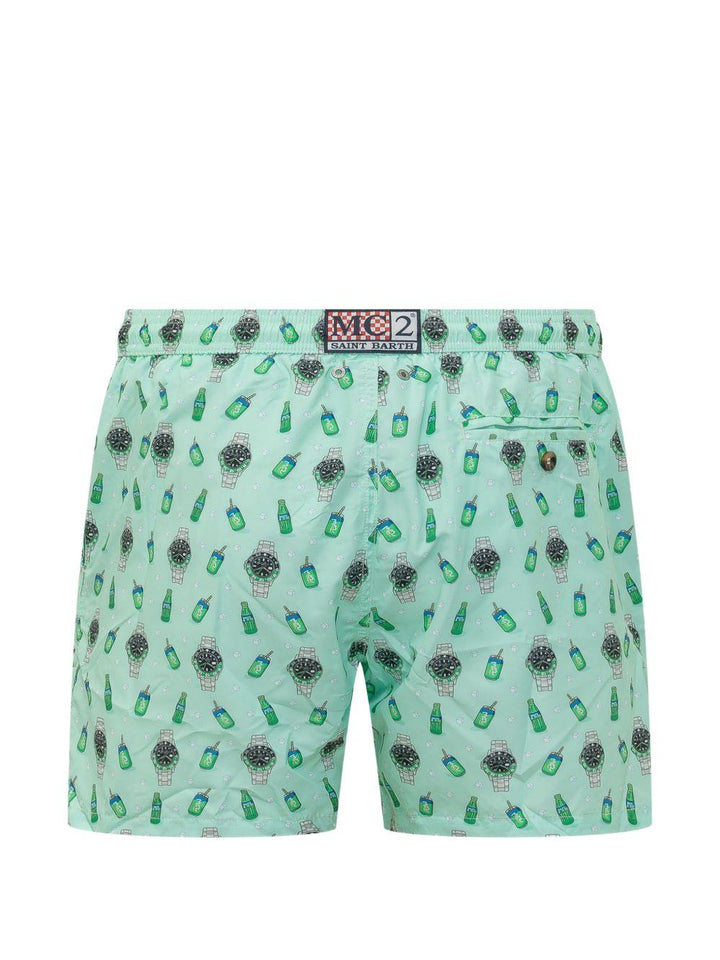 Costume da bagno verde acqua 