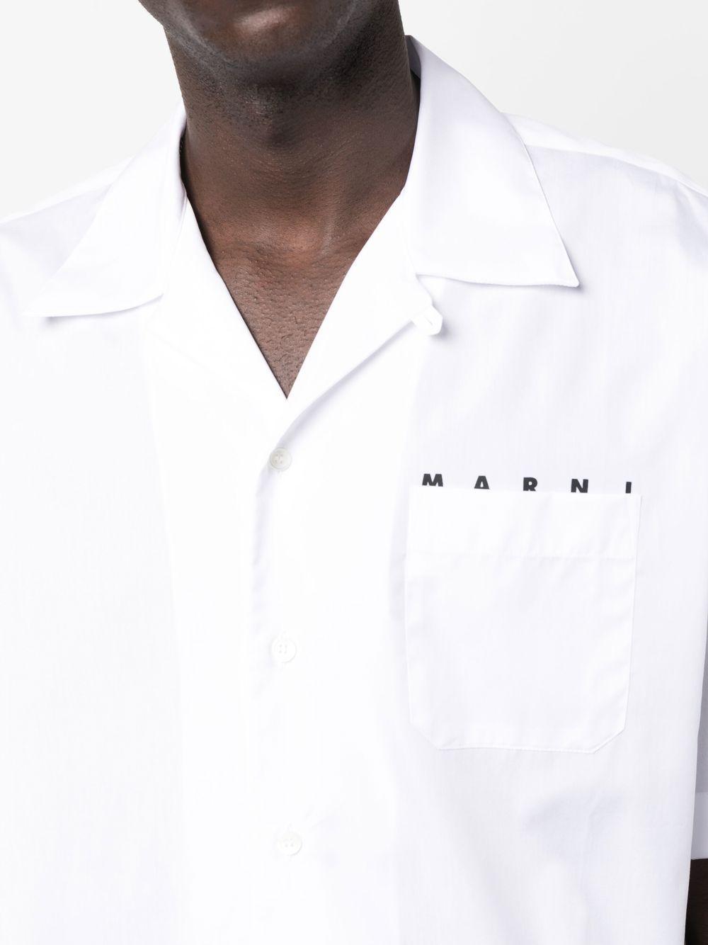 Camicia bianca manica corta 