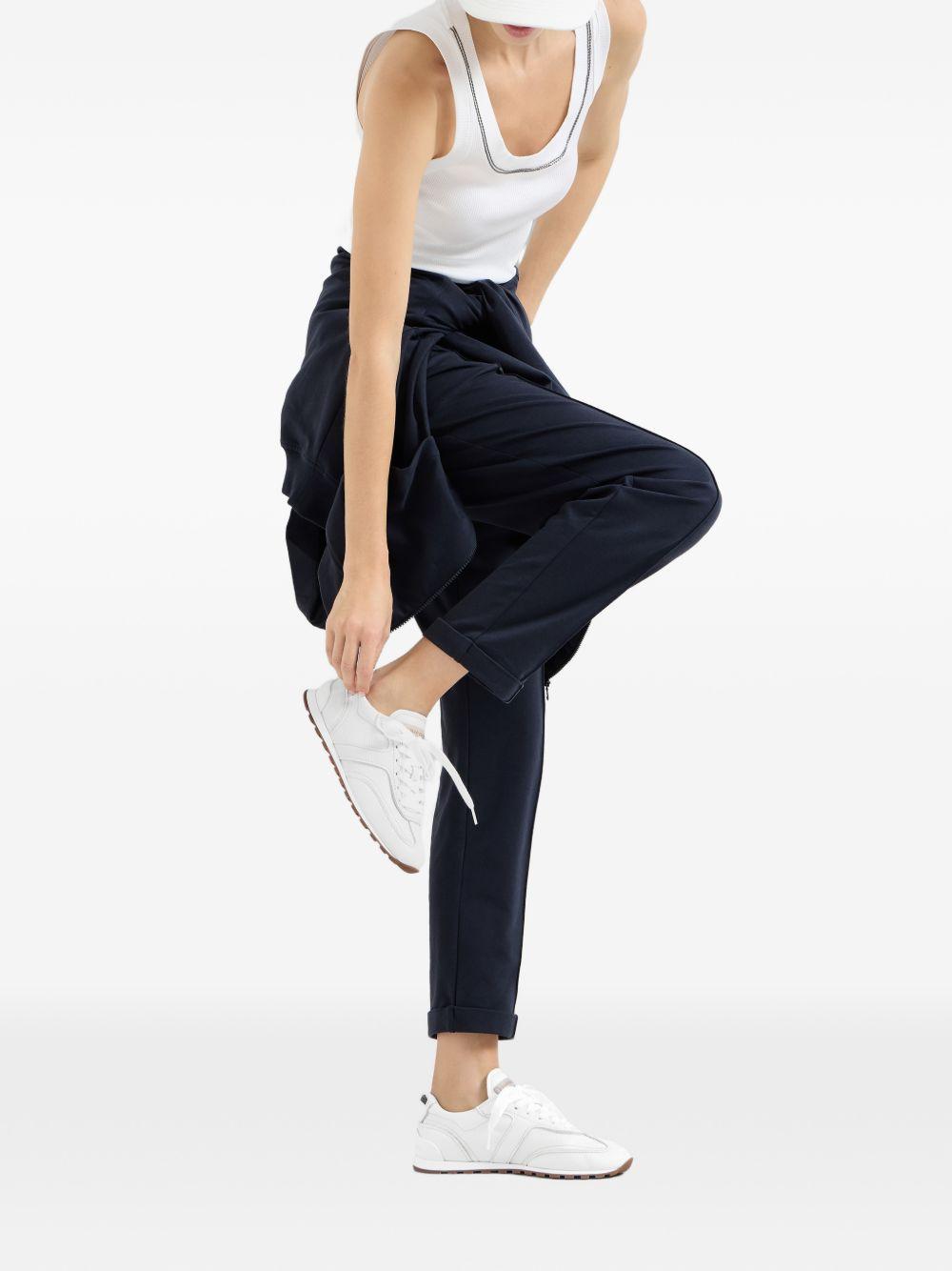 Sneakers in pelle 