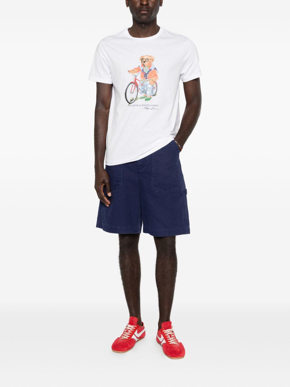 T-shirt bianca in cotone 