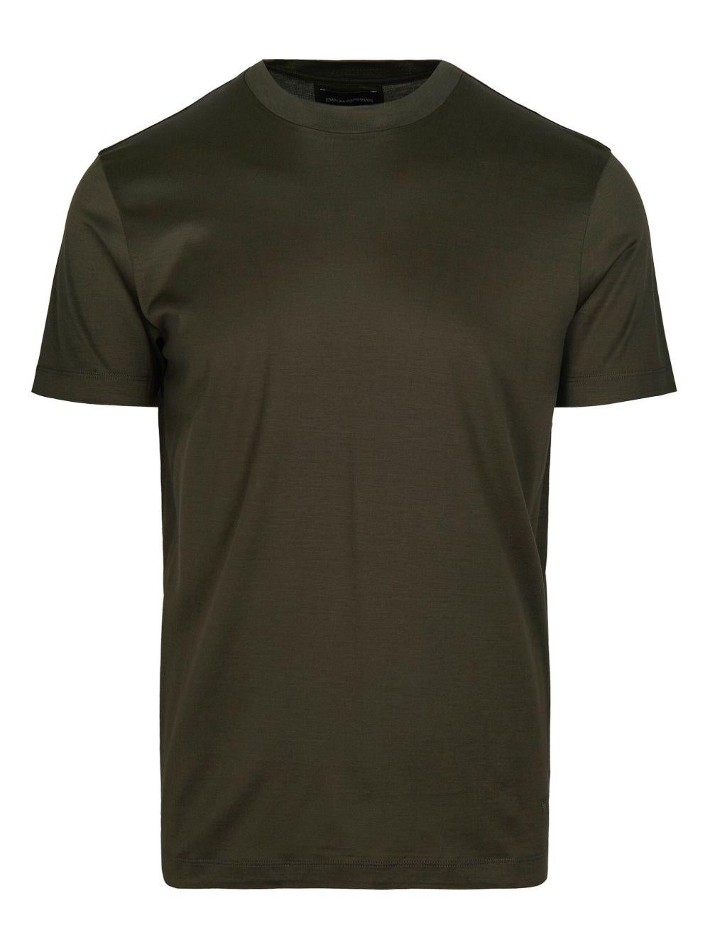 T-shirt verde scuro 