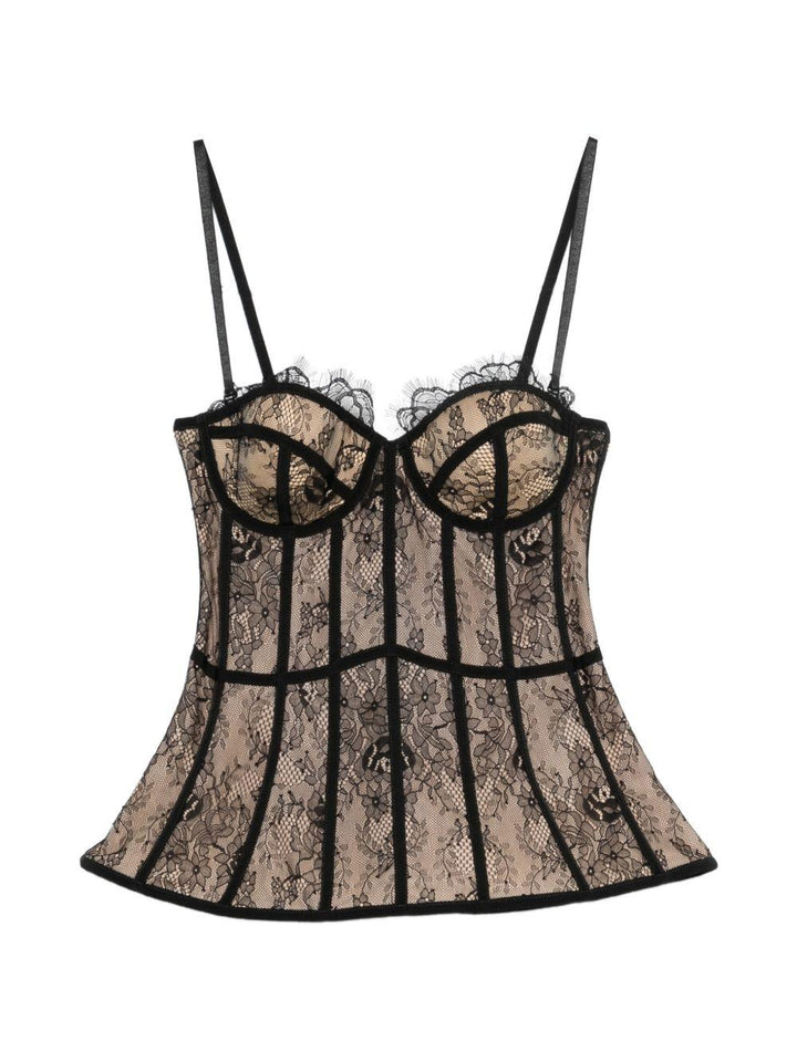 Bustier in pizzo 