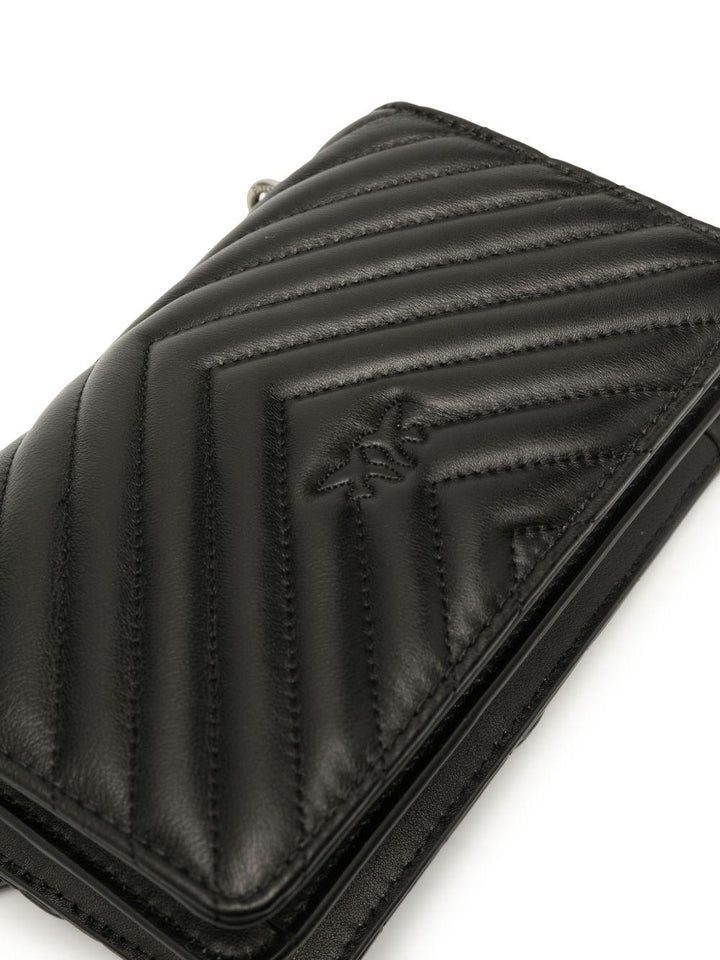 Borsa a spalla Lovebirds trapuntata 