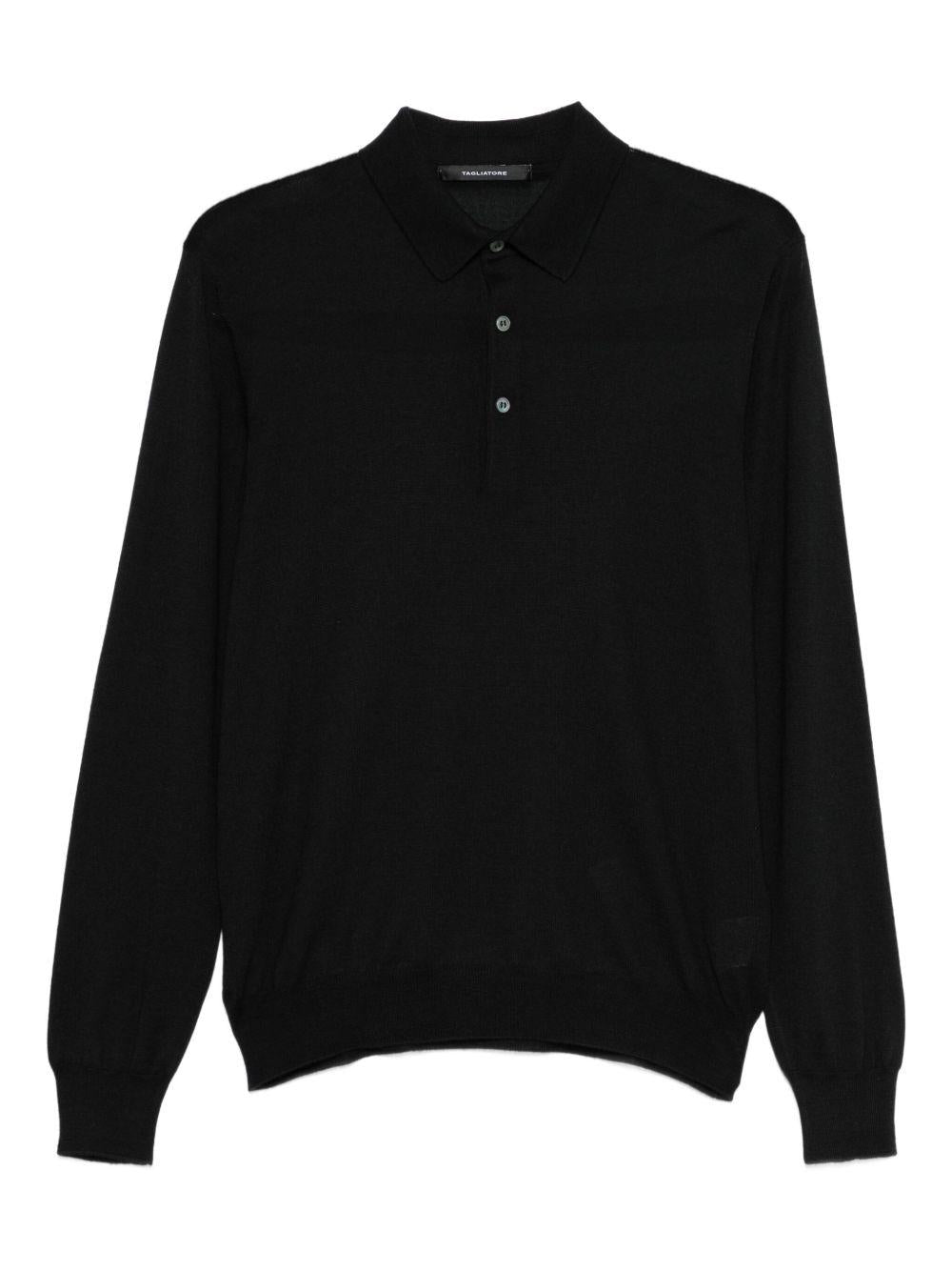 Polo Palmer nero 