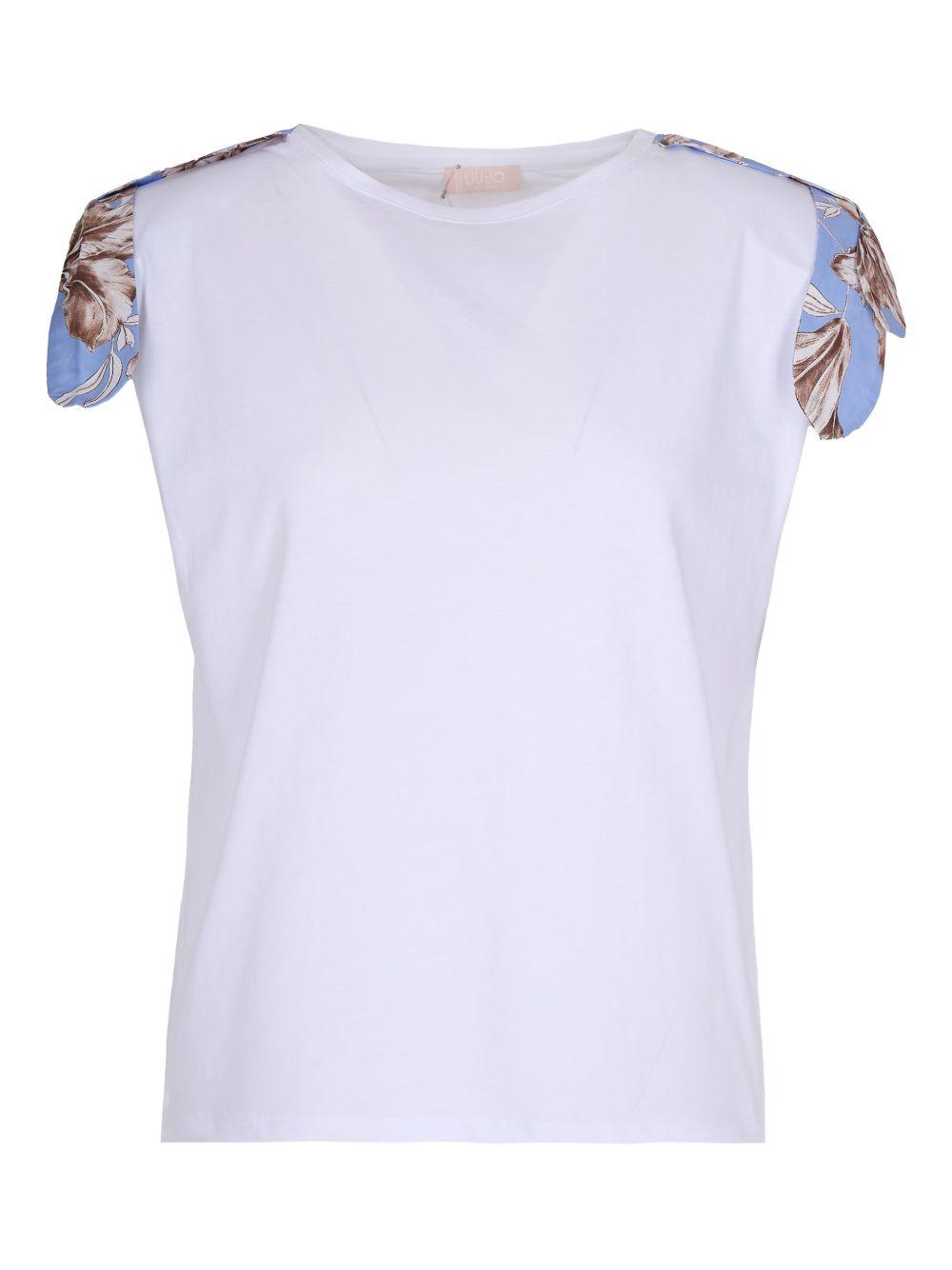 T-shirt con maniche 