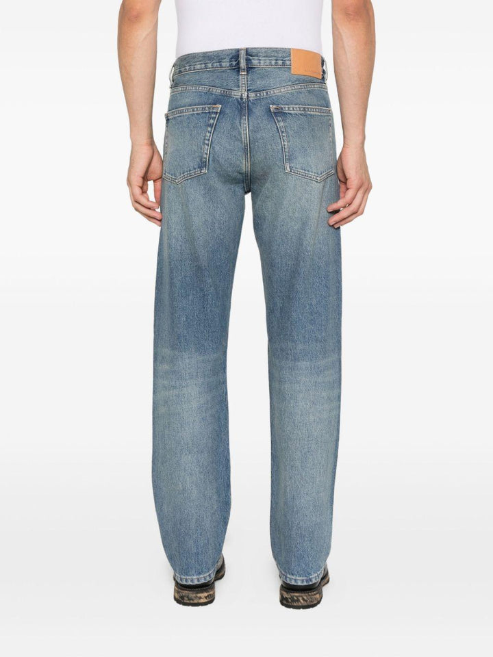 Jeans dritti blu scuro 