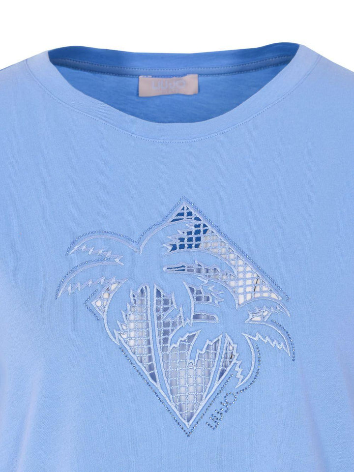 T-shirt con decorazione 