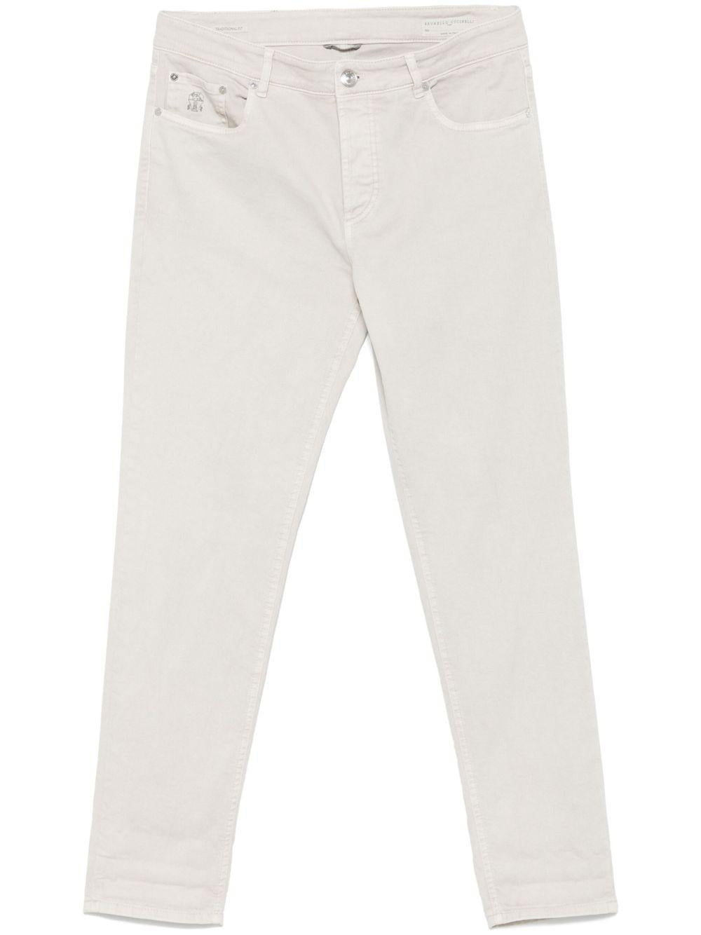 Jeans beige chiaro 