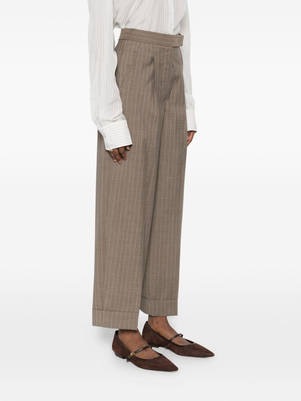 Pantalone gessato Manetta 