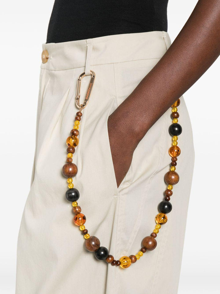 Pantaloni con perline 