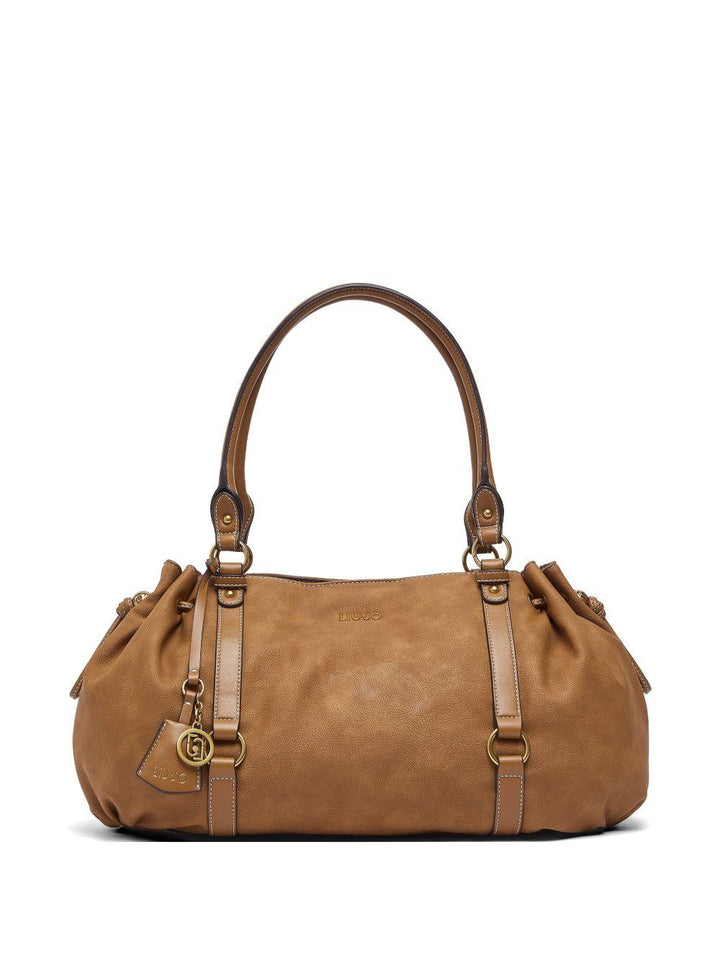 Borsa tote con ciondolo 