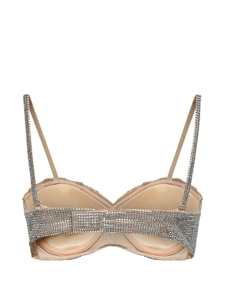 Reggiseno con cristalli 