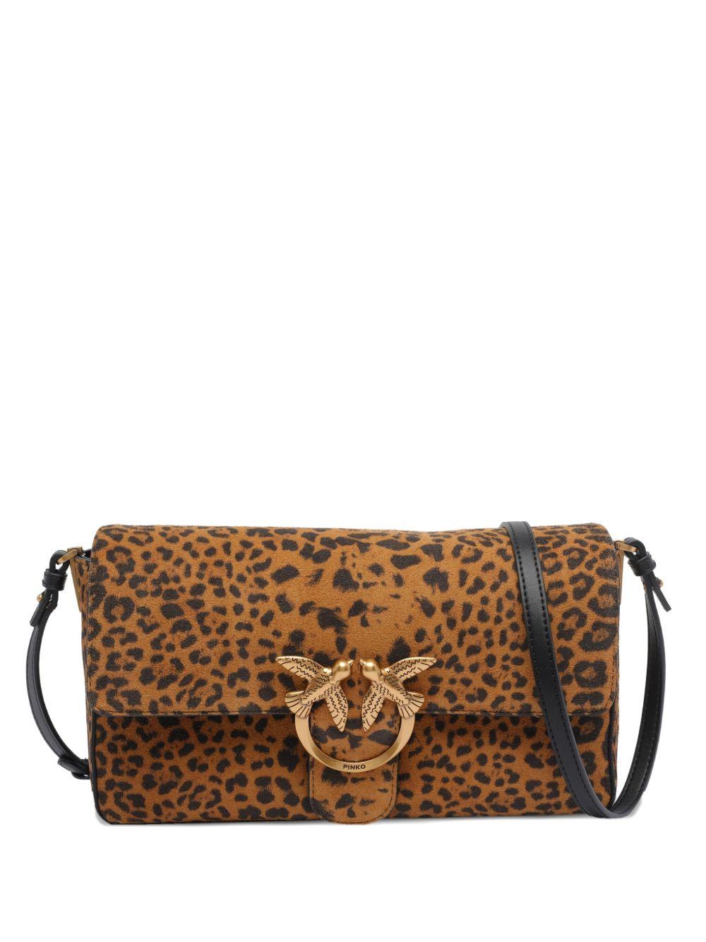 Borsa tote leopardata 