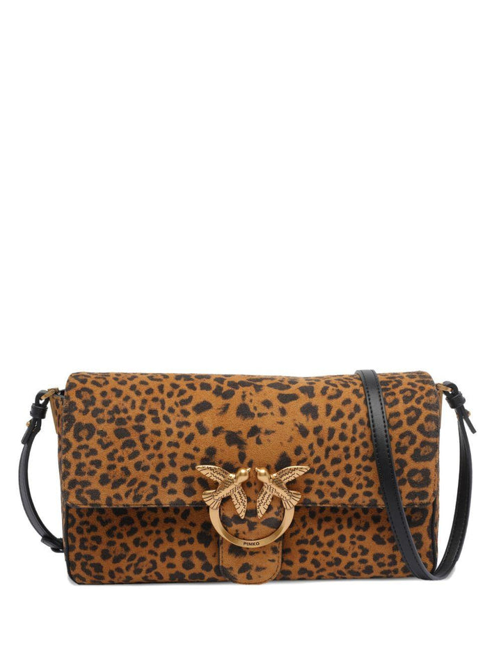 Borsa tote leopardata 