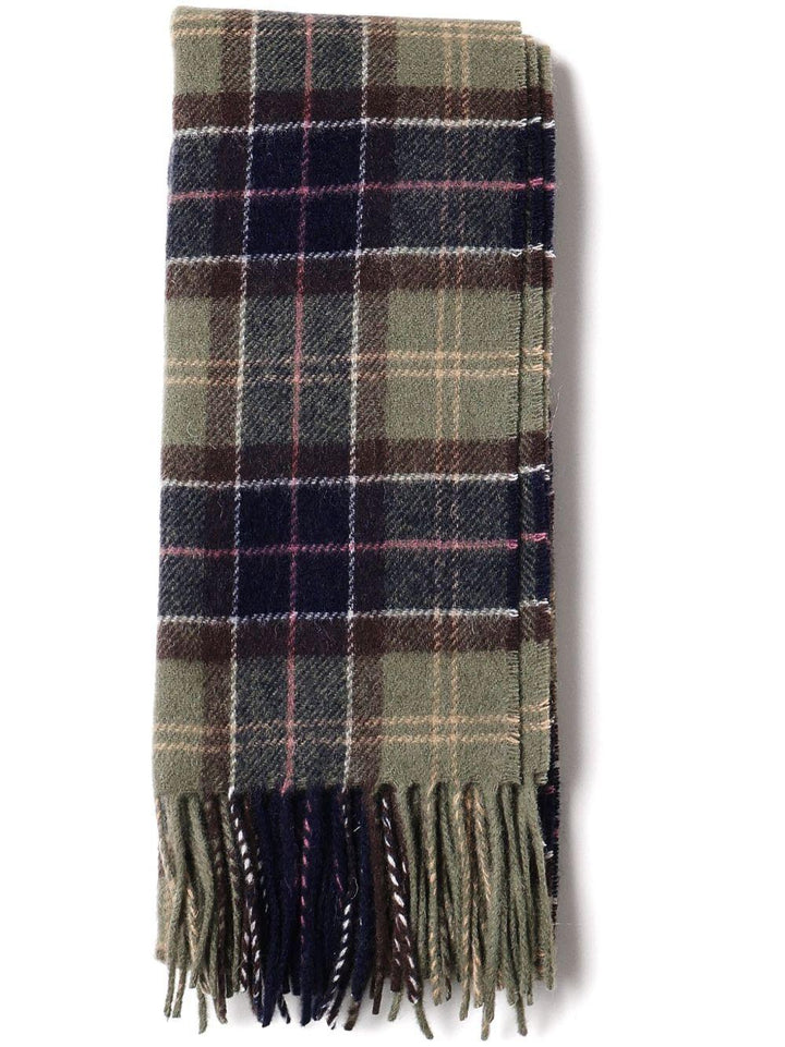 sciarpa tartan verde 