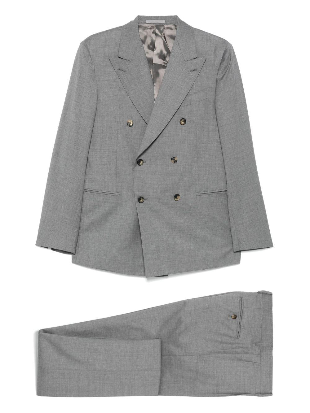 Abito doppiopetto dark grey 