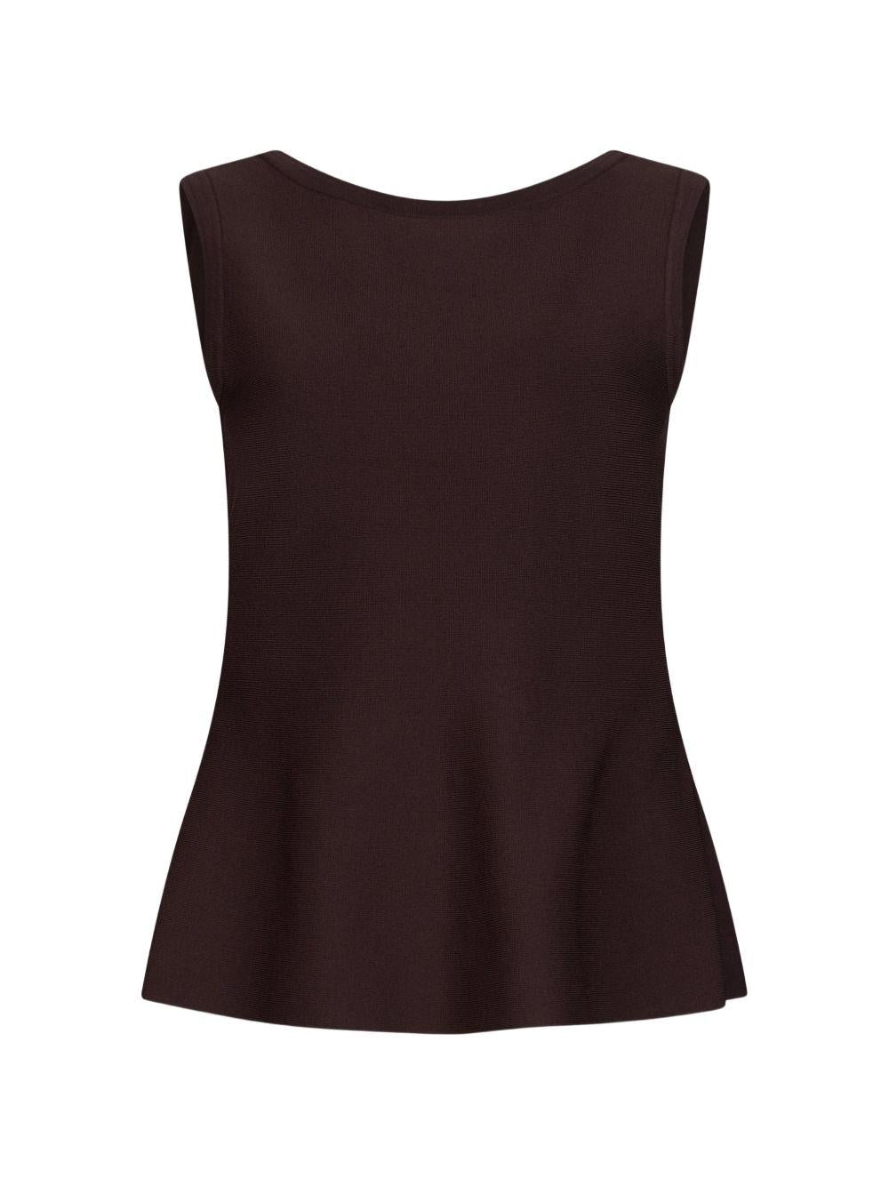 Top con dettaglio cut-out 