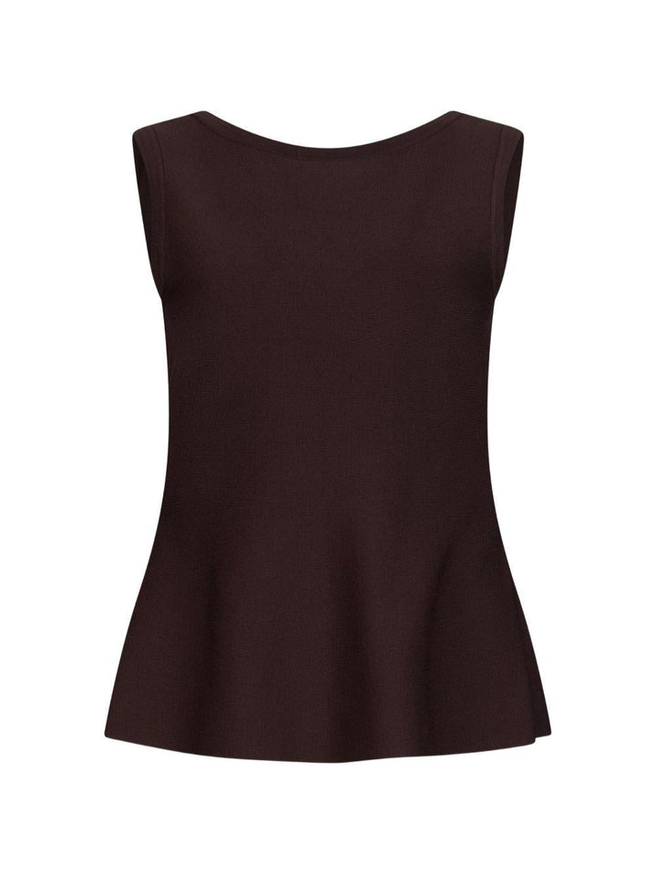 Top con dettaglio cut-out 