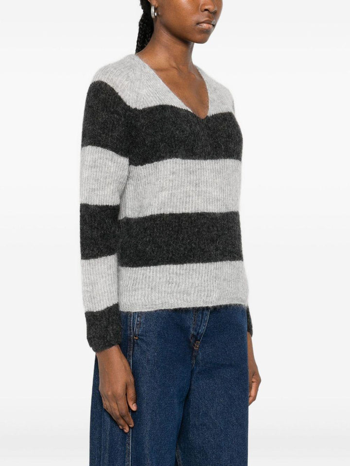 Maglione a righe 