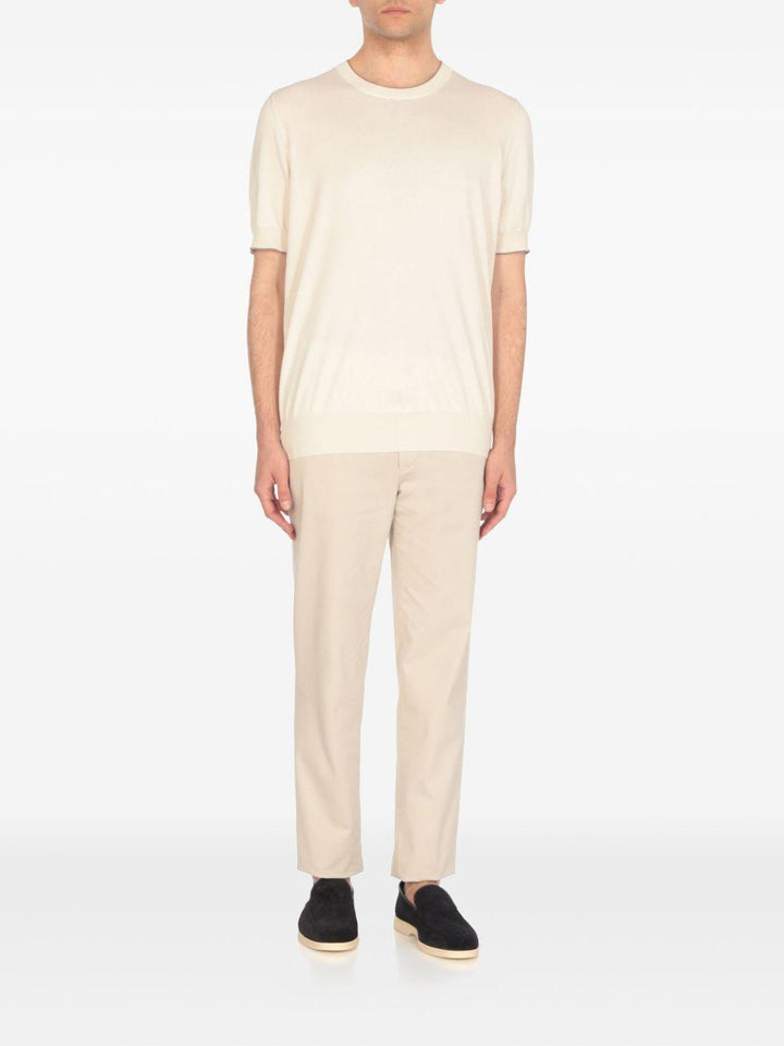 Mocassini blu in pelle scamosciata 