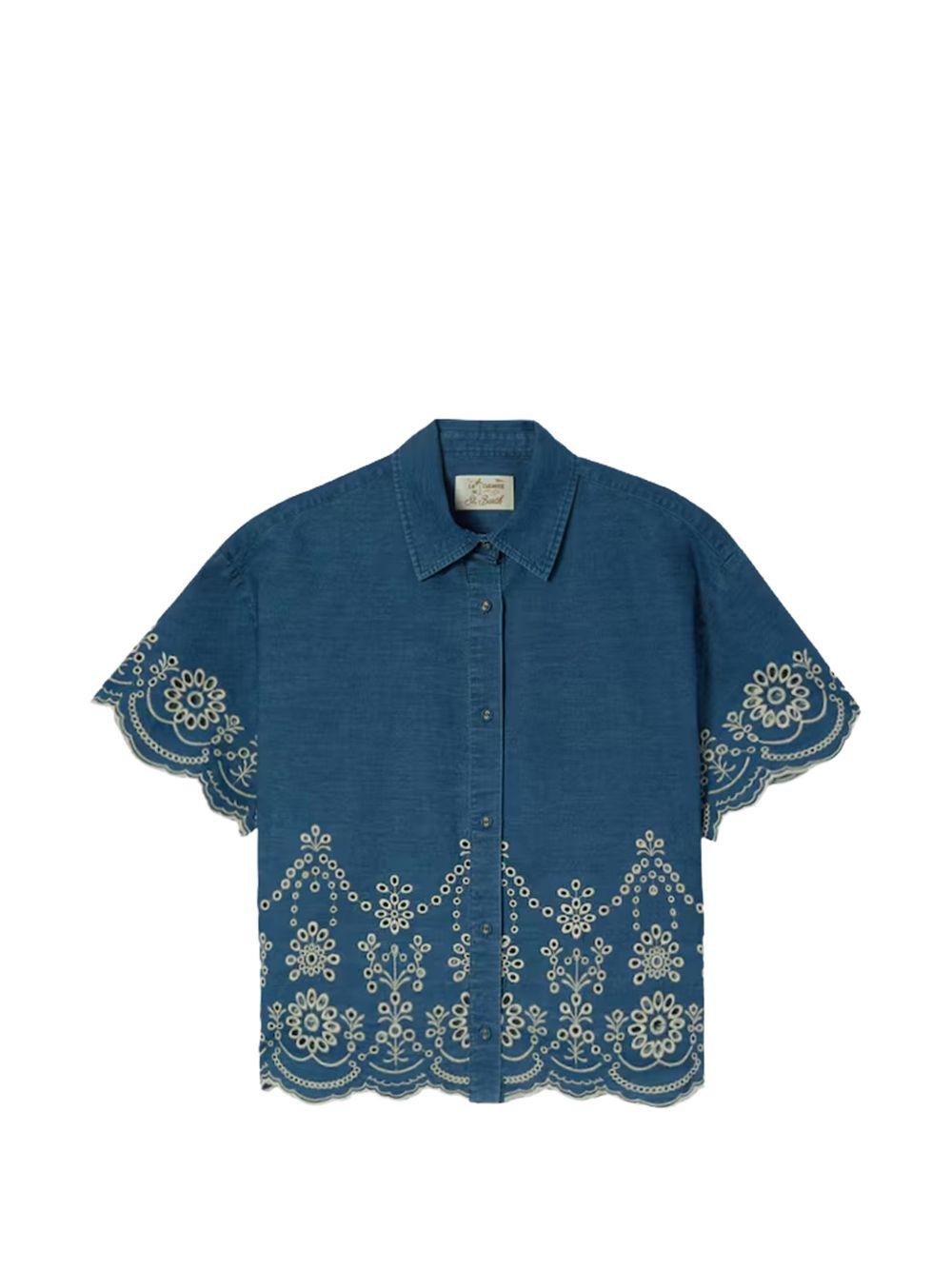 Camicia con ricami 