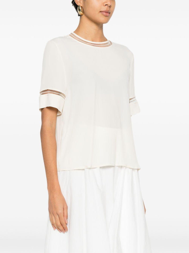 T-shirt con dettaglio 