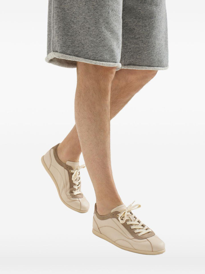 Sneakers Panelled avorio/tortora 