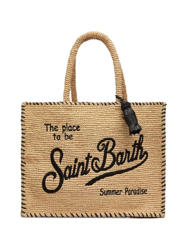 Borsa tote Collette in rafia 