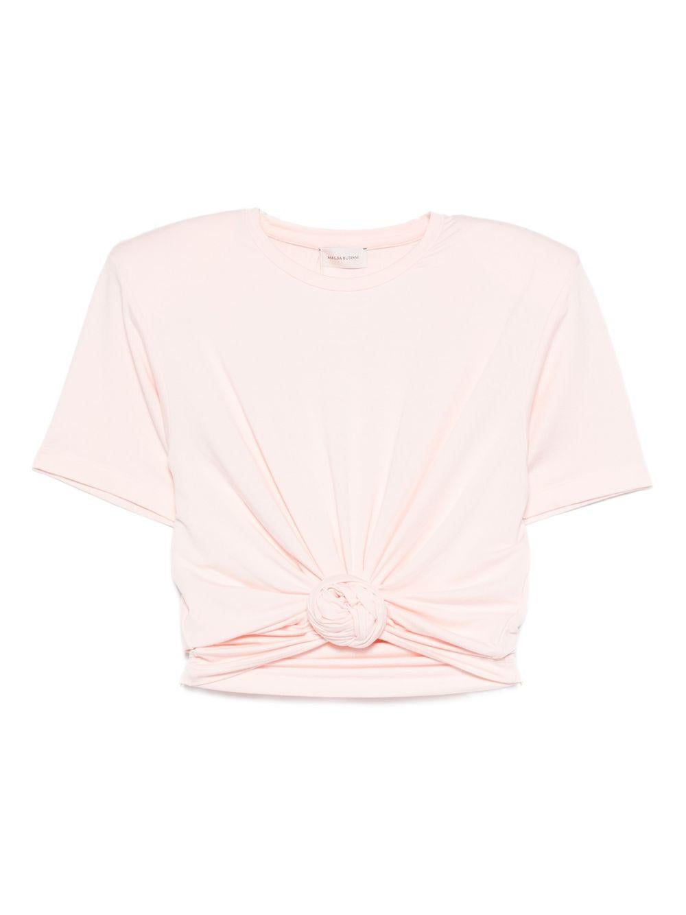 T-shirt con nodo 