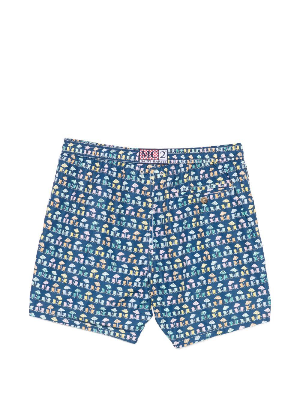 Costume da bagno blu scuro 