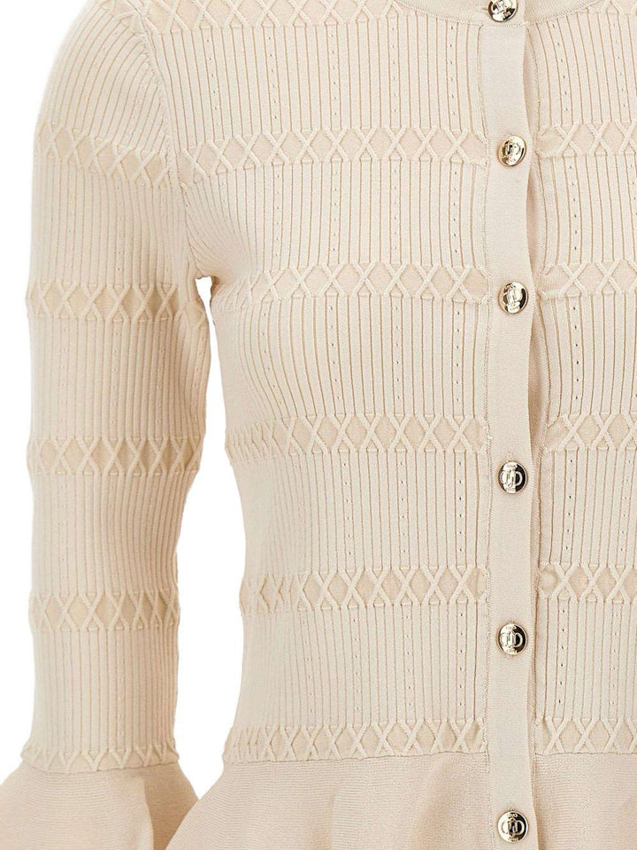 Cardigan con ruches 