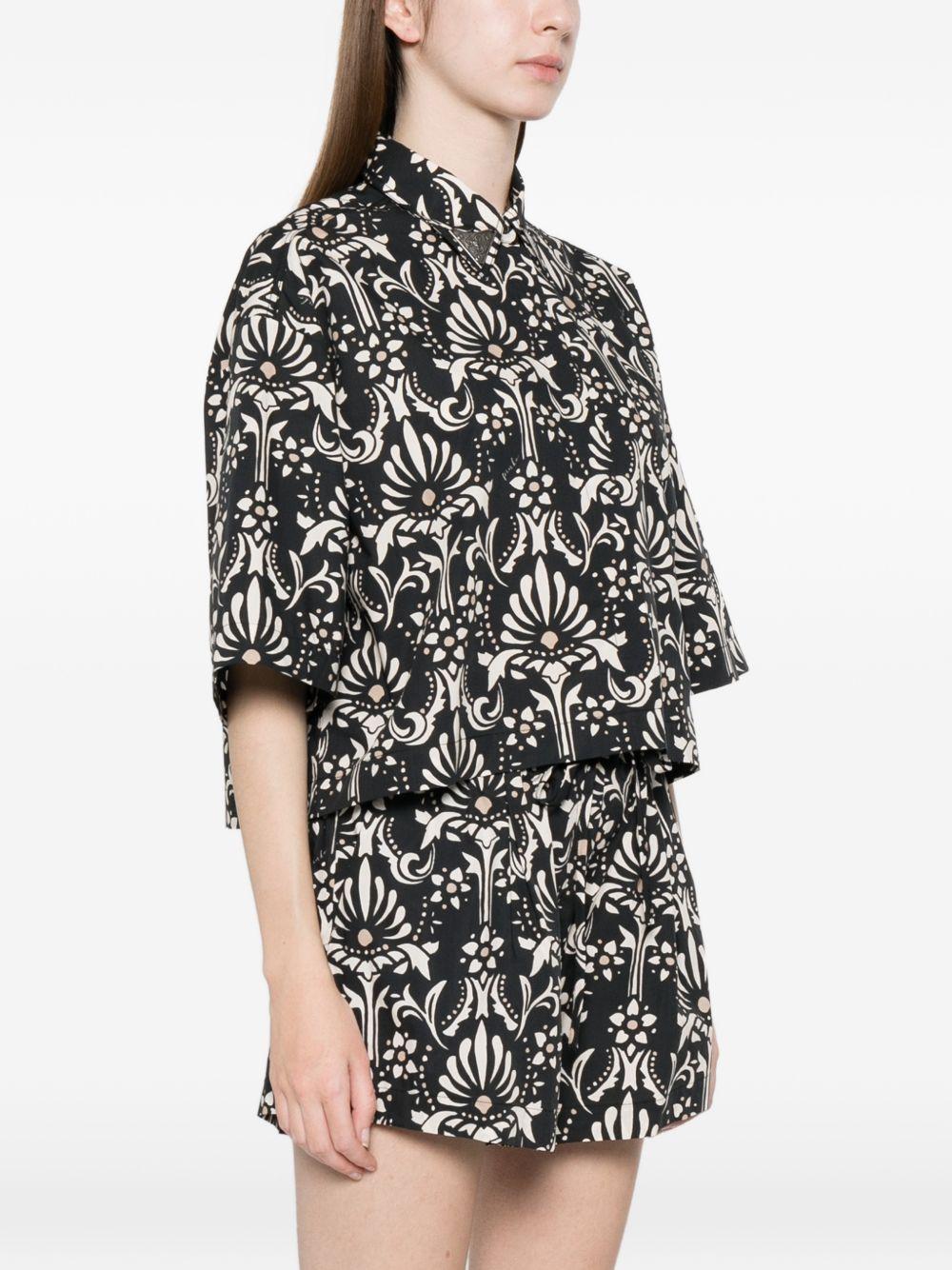 Camicia con stampa 