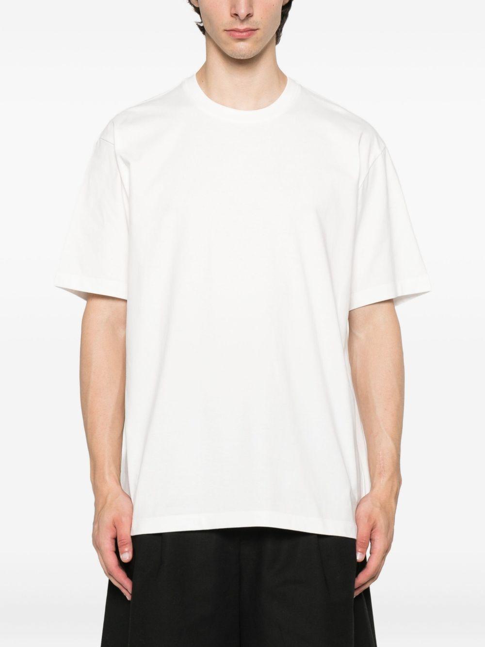 T-shirt bianca con grafica stampata 