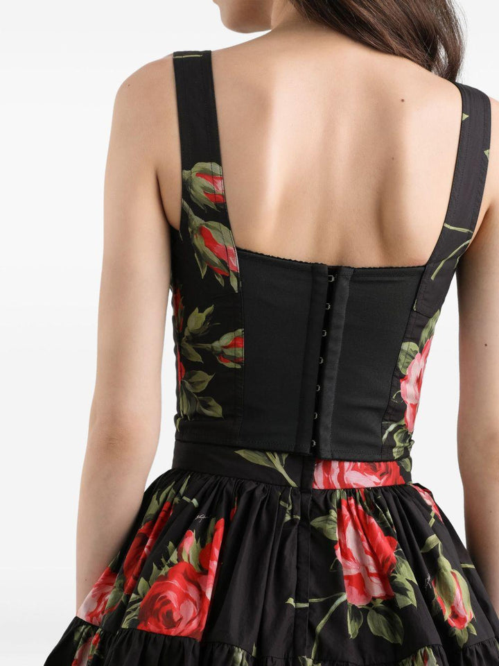 Bustier con stampa 