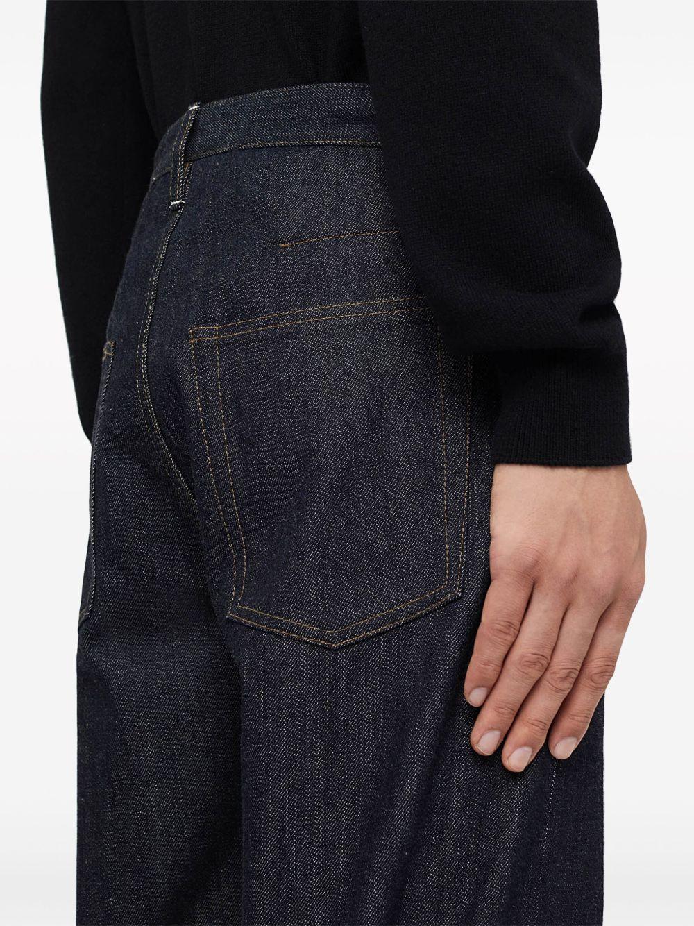 Jeans blu dritti 