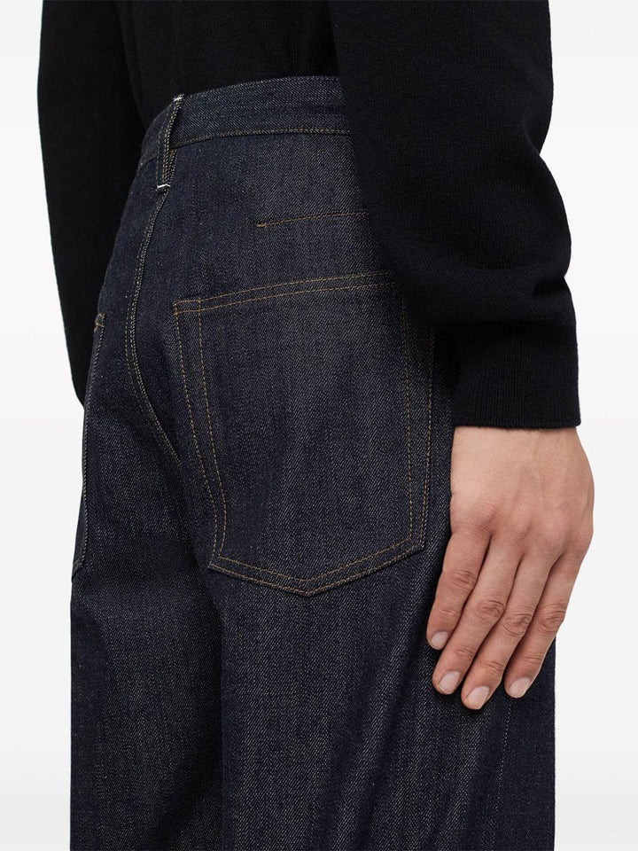 Jeans blu dritti 