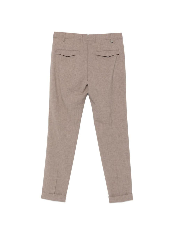 Pantaloni corda plissé 
