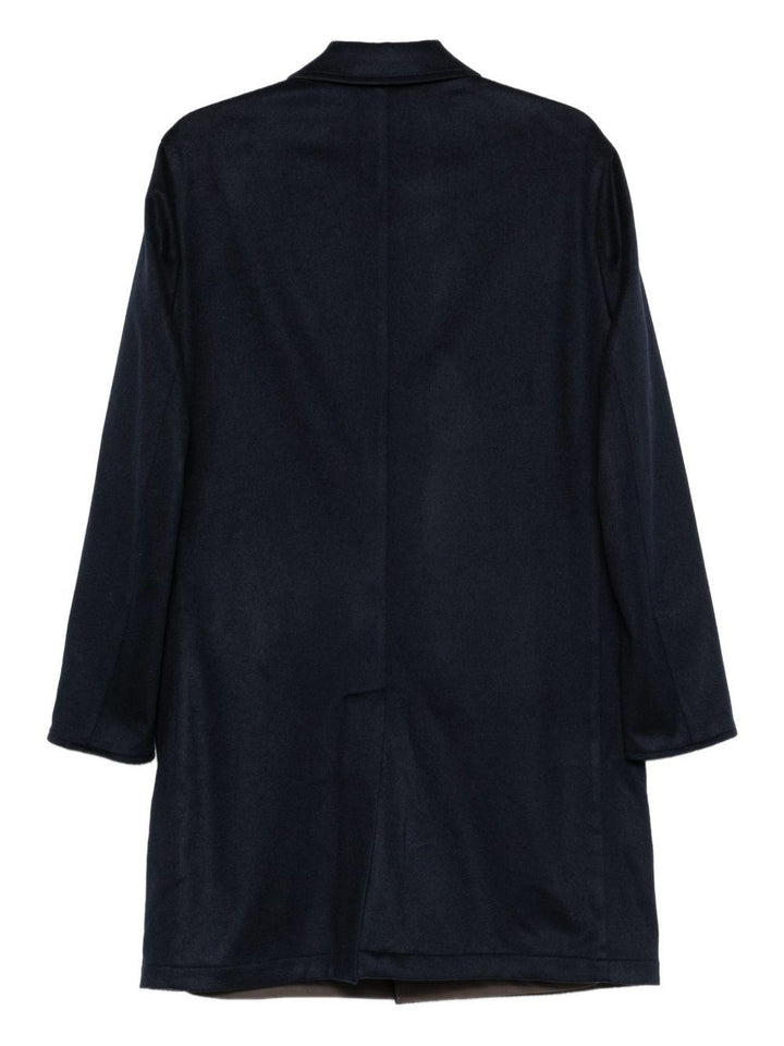Cappotto blu reversibile 