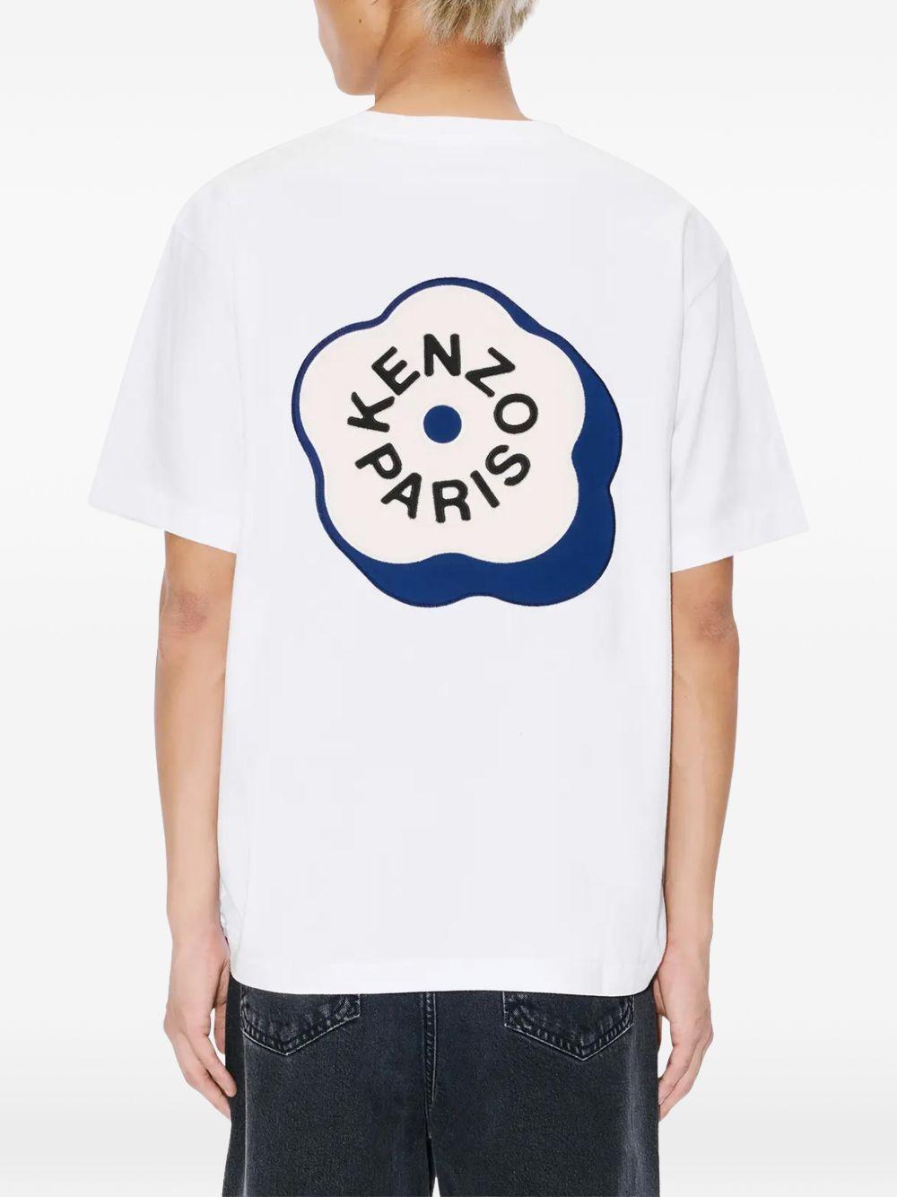 T-shirt bianca flower 