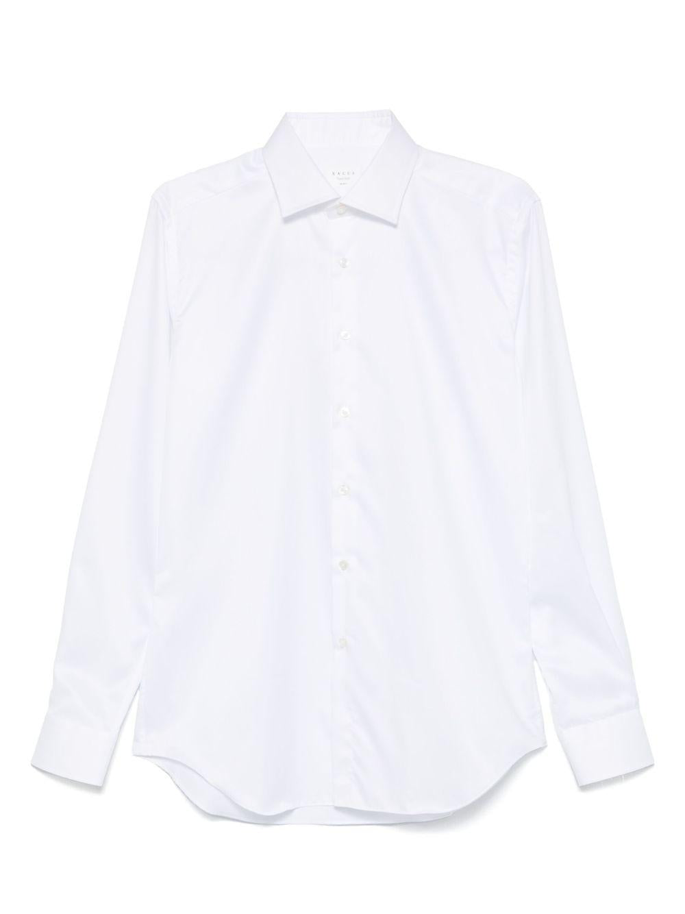 Camicia a maniche lunghe bianca 