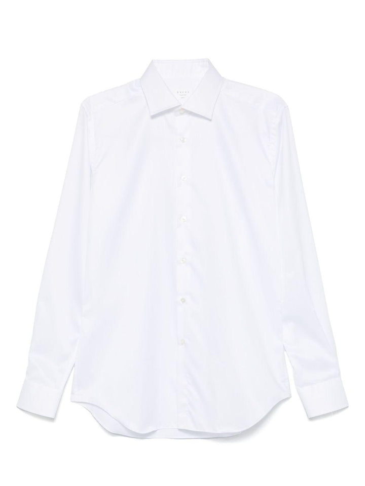 Camicia a maniche lunghe bianca 