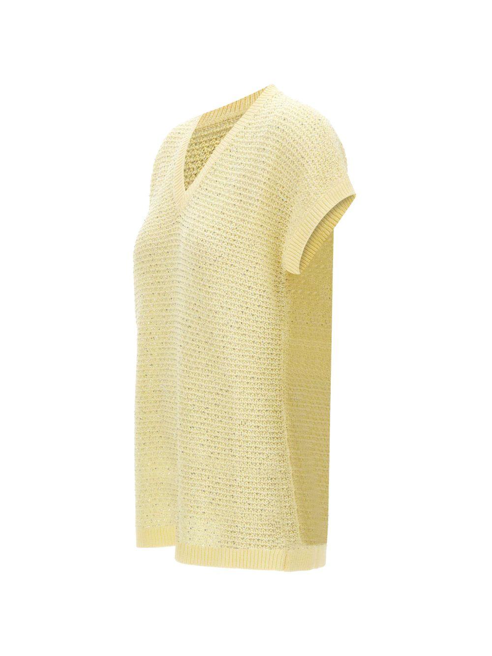 Maglia con scollo a V 