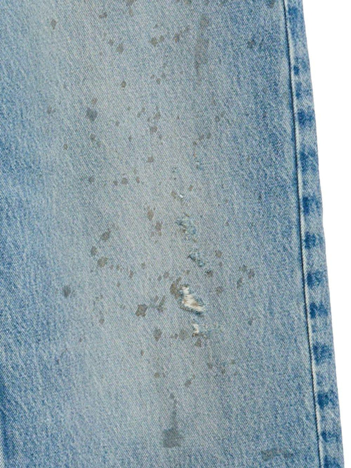 Jeans paint worn 