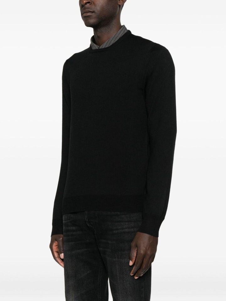 Maglione girocollo nero 