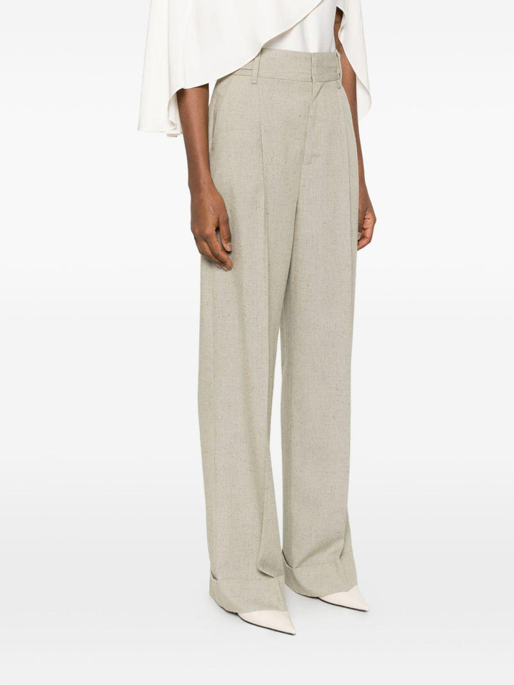 Pantaloni con piega 