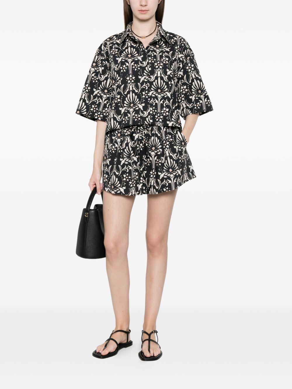 Camicia con stampa 