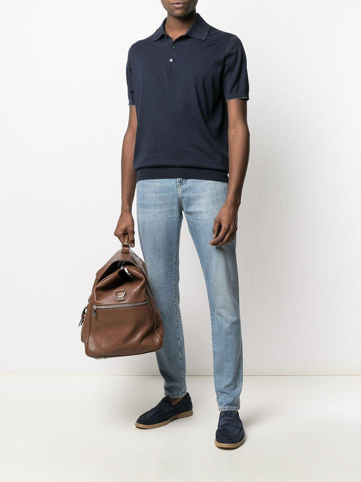 Polo blu navy 