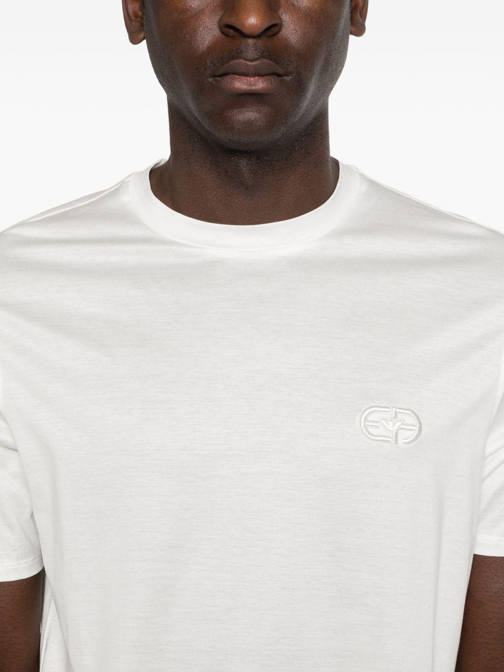 T-shirt bianca con logo 